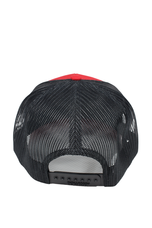 Red Daves Outpost Leather Patch Hat