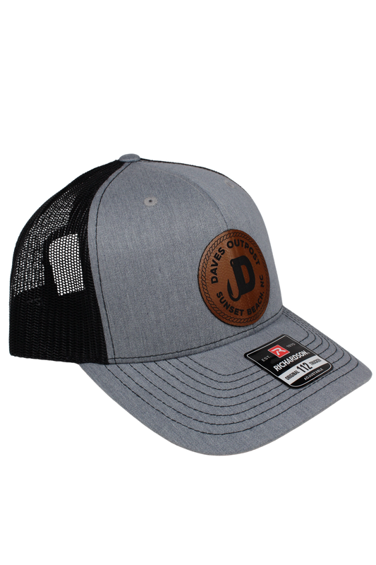 Gray Daves Outpost Leather Patch Hat