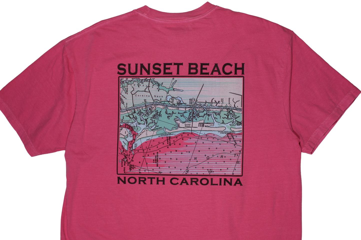 Daves Outpost Nautical Chart T-Shirt
