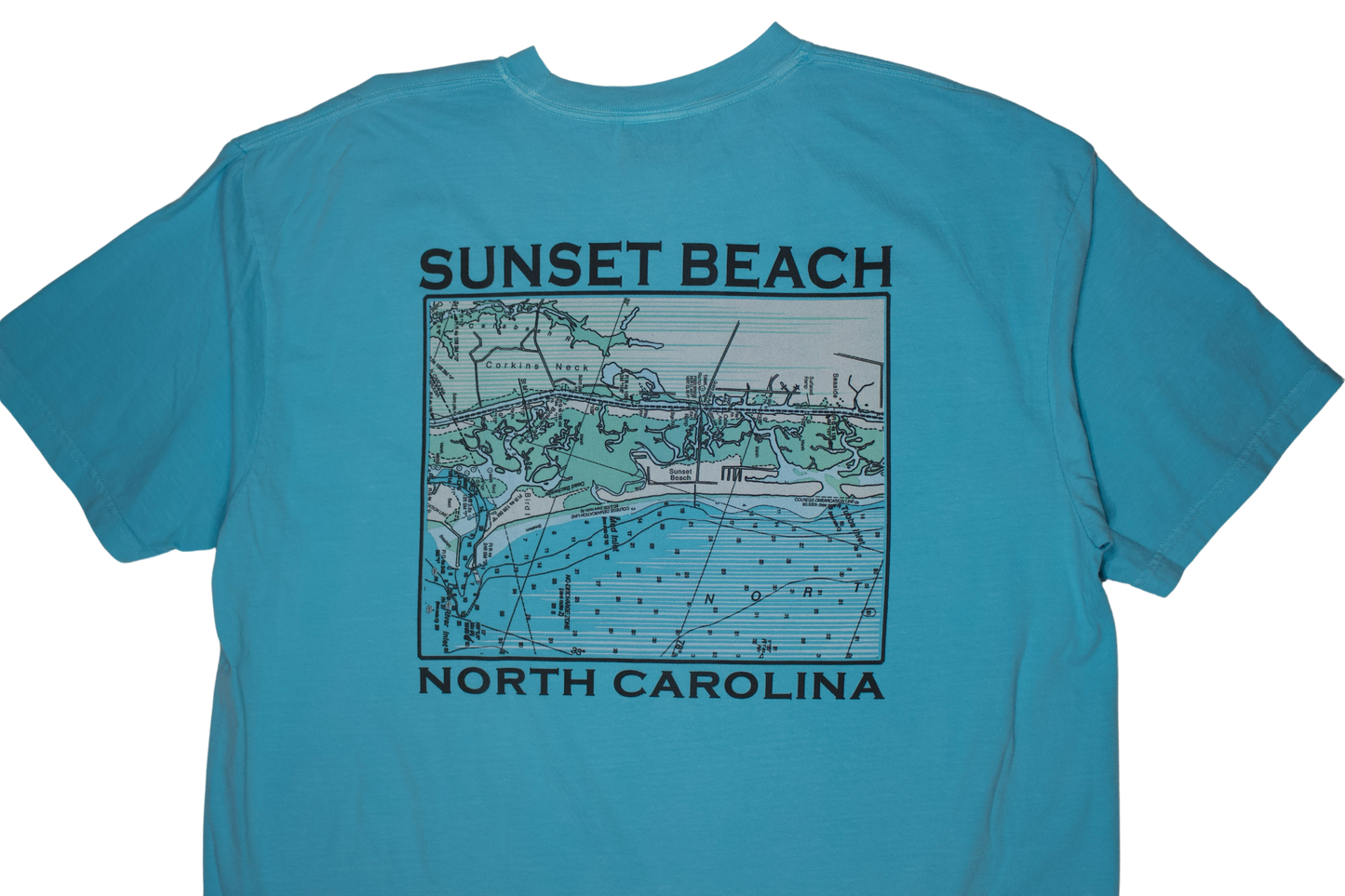 Daves Outpost Nautical Chart T-Shirt